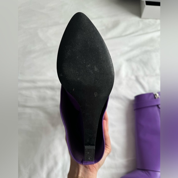 Givenchy Shark Lock Ankle Boots - Ultraviolet - Picture 7 of 9